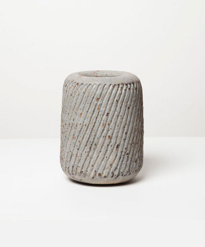 Greens Cylindrical Shape Plant Pot